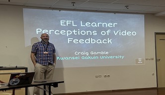 Presenting research on learner attitudes towards video feedback/assessment